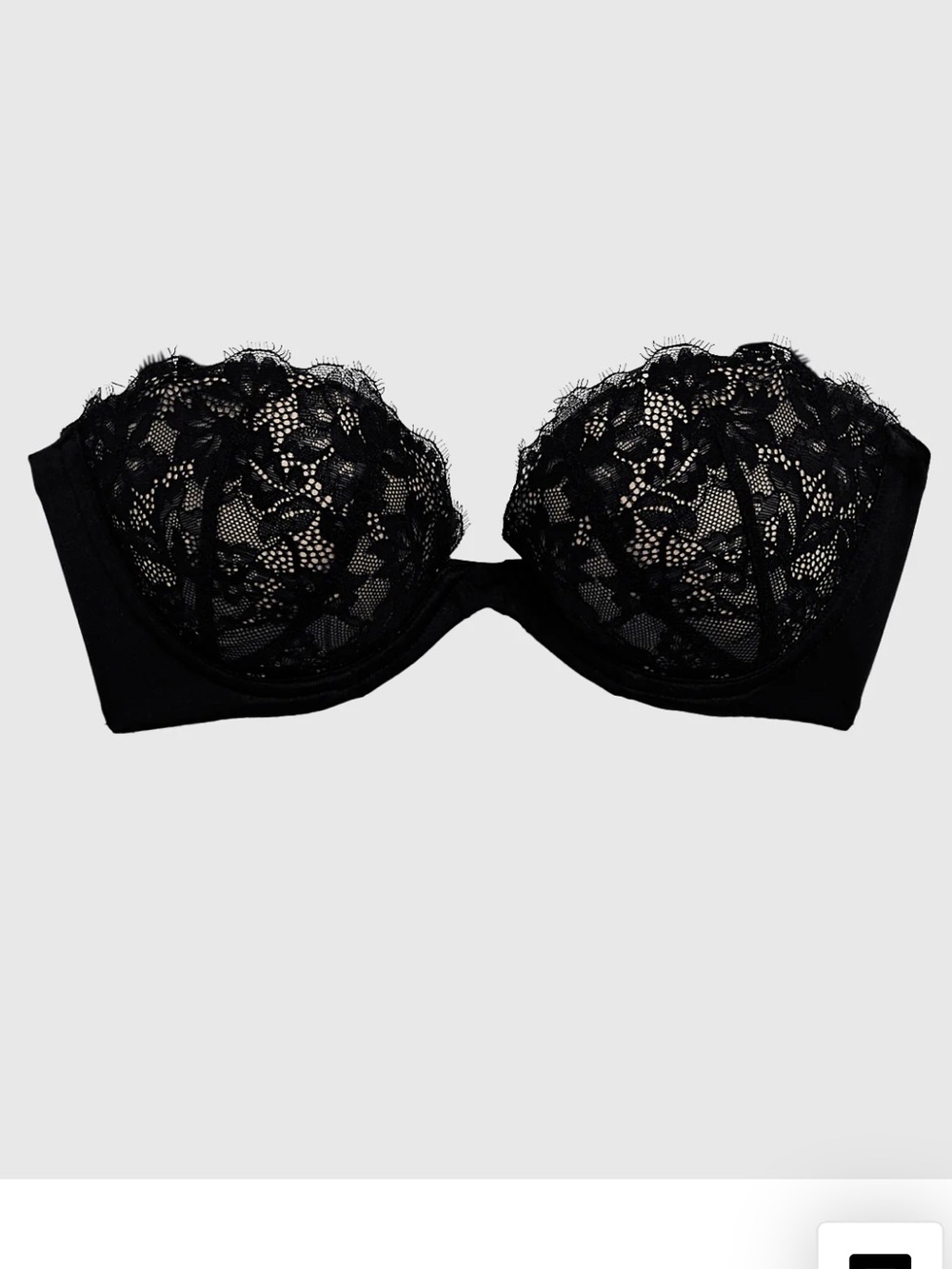 La SENZA Strapless Lace Push-Up Bra